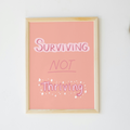 Surviving Not Thriving Print