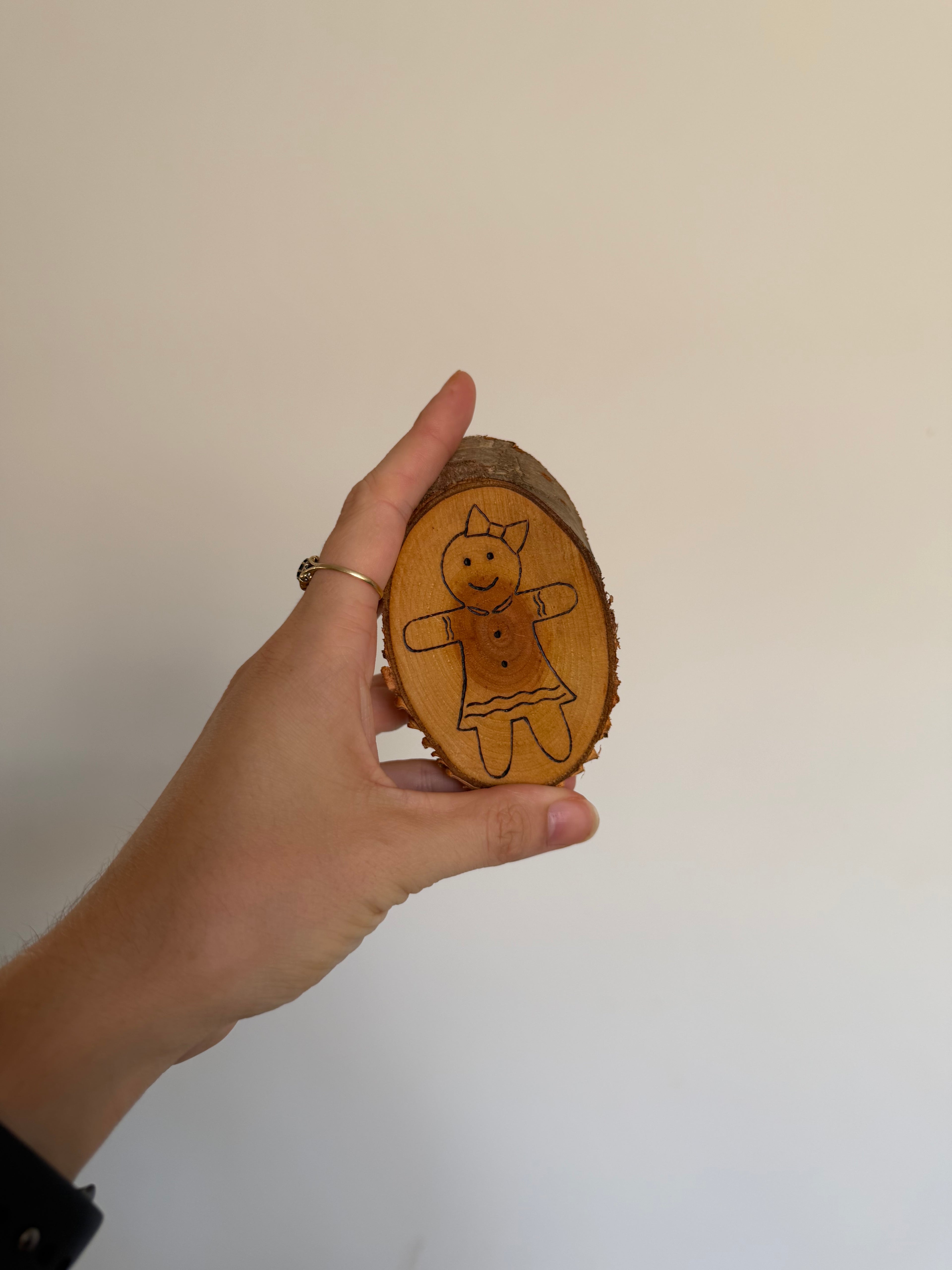 Wooden Christmas Seconds