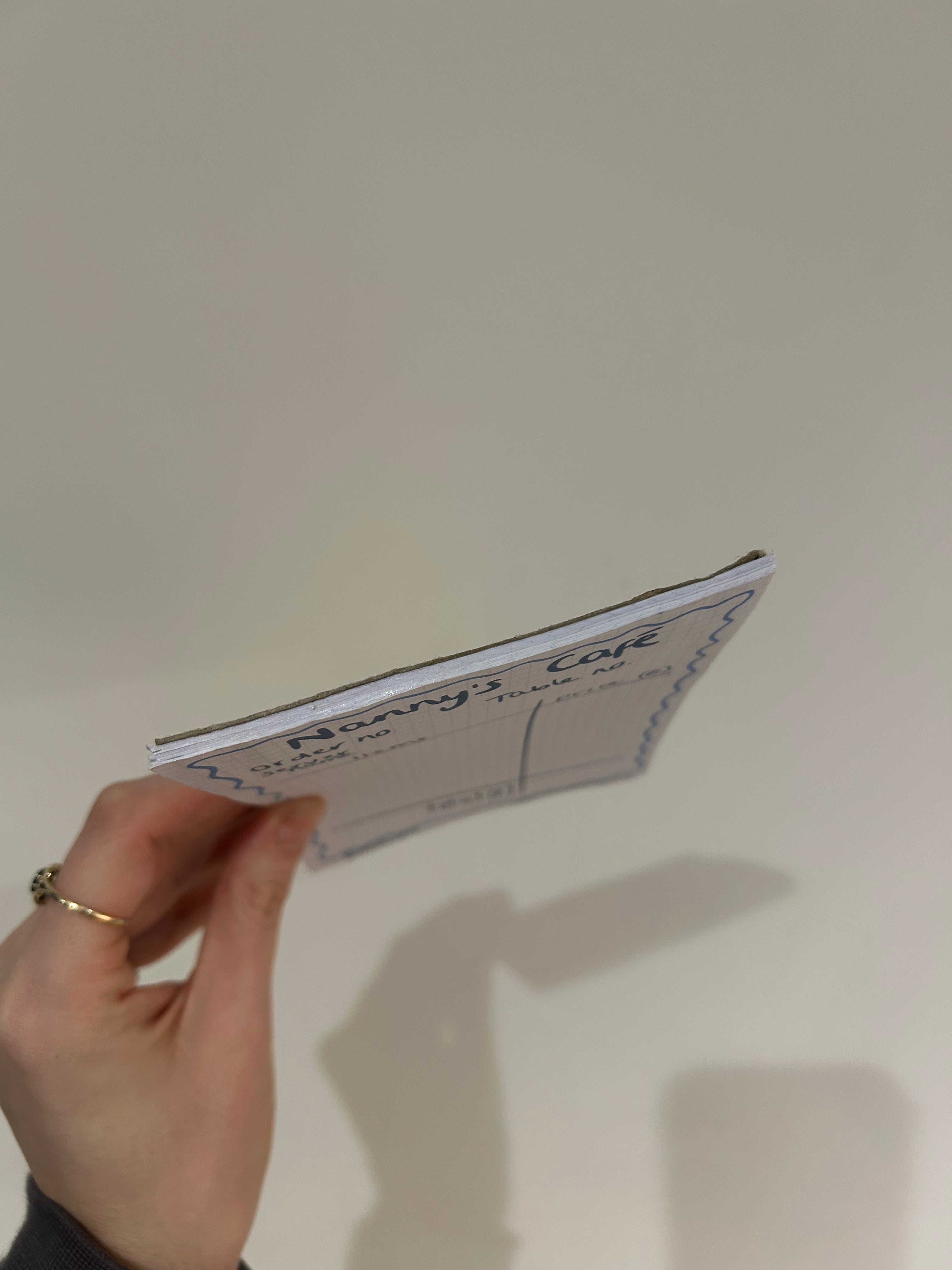 Personalised Play Restaurant Notepads