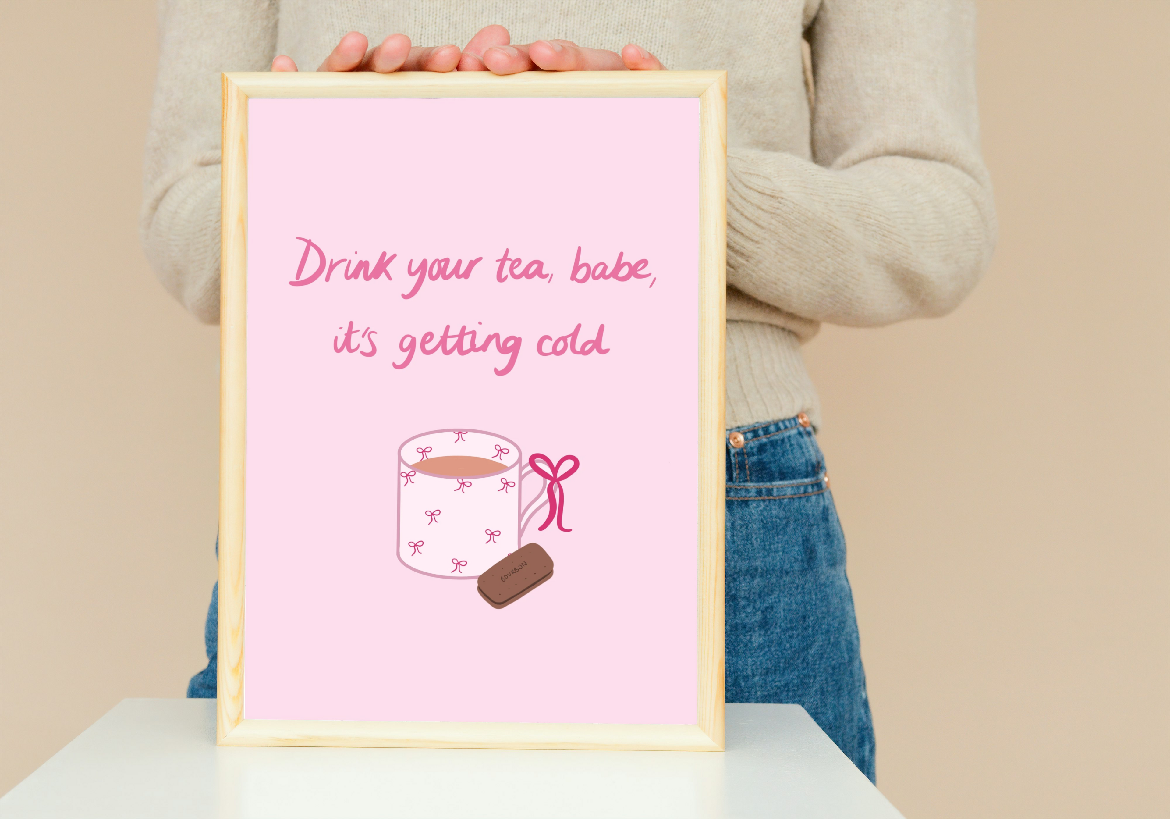 Drink Tea Reminder Print