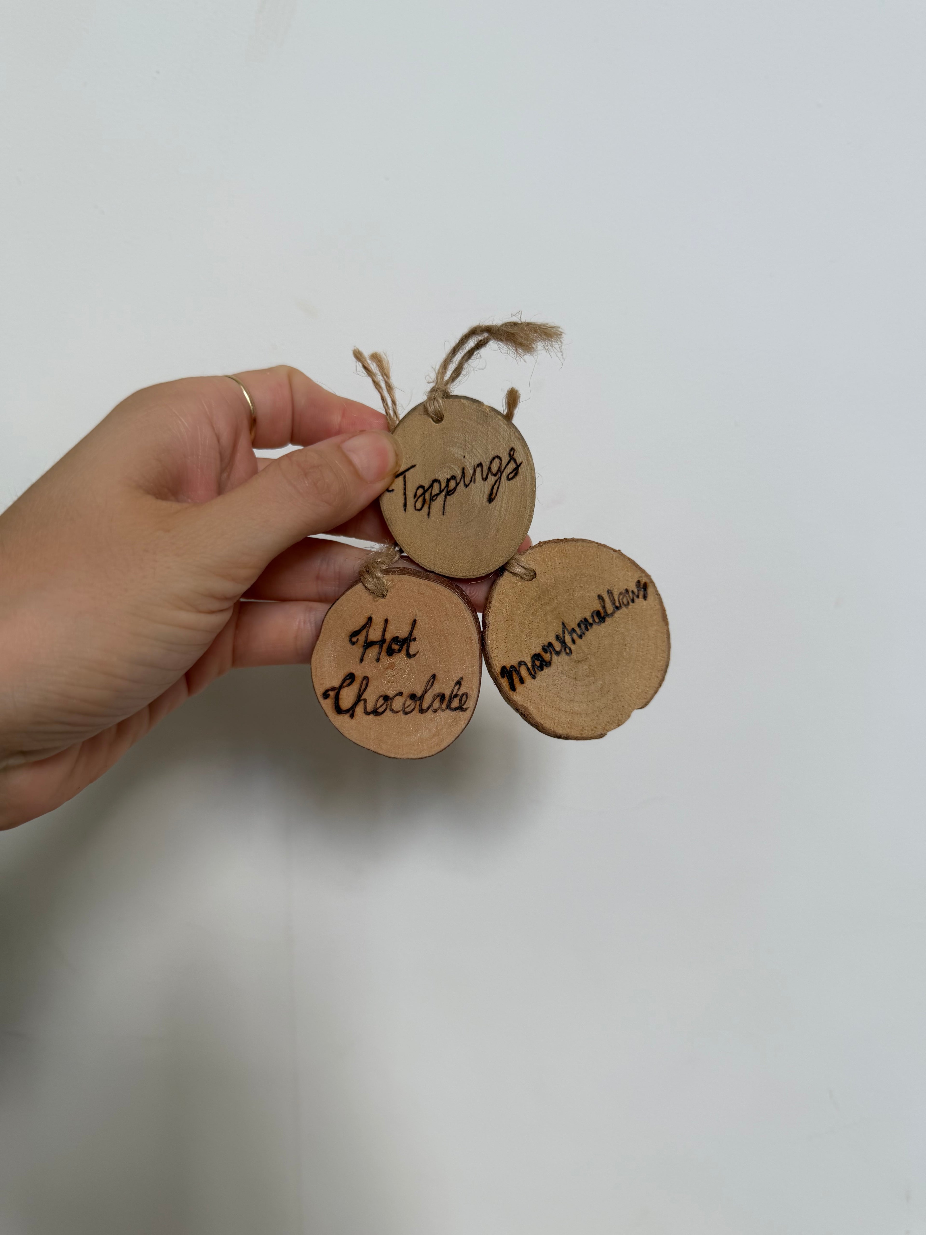 Wooden Christmas Seconds
