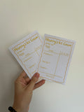 Personalised Play Ice Cream Shop Notepads