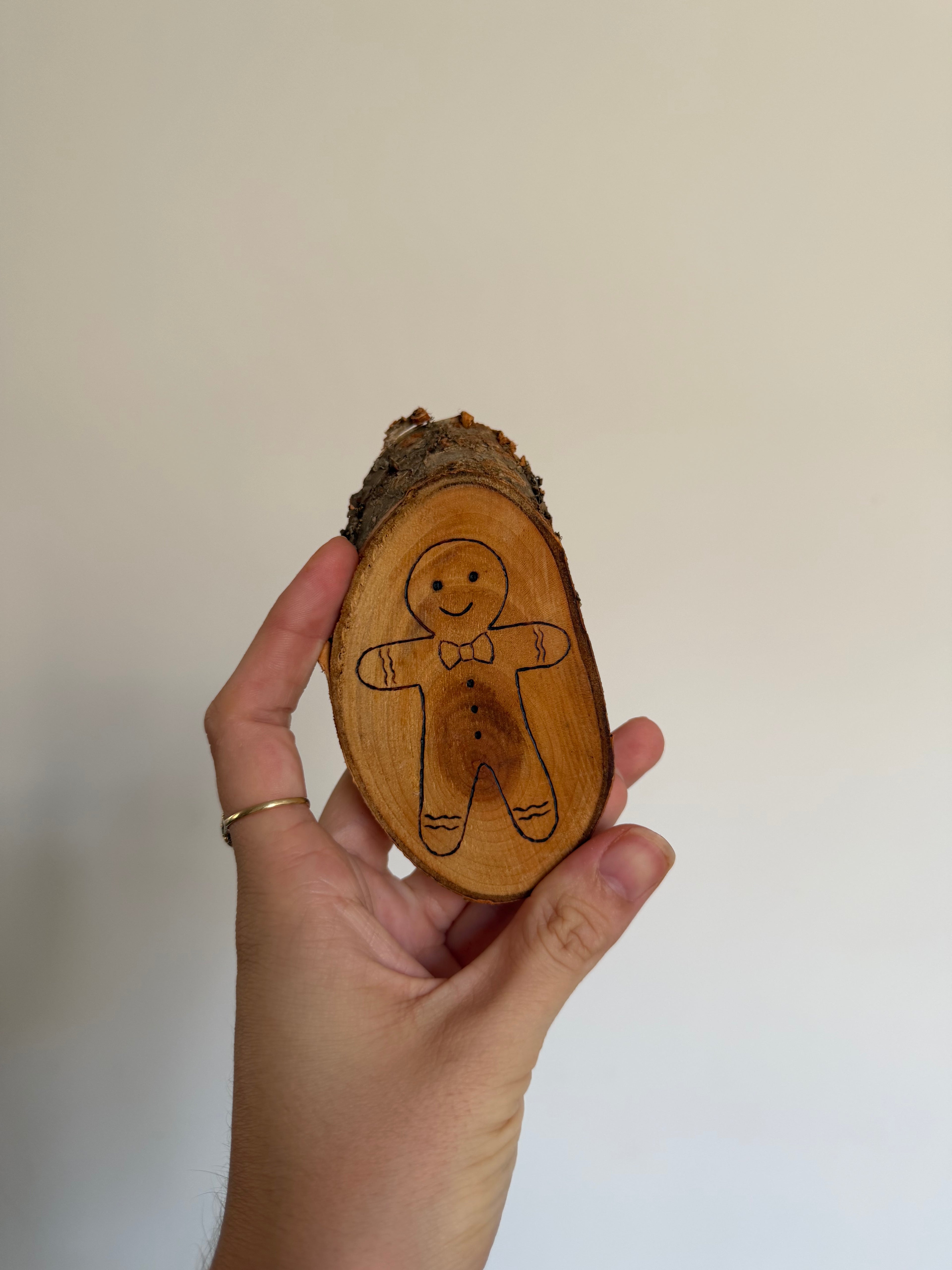 Wooden Christmas Seconds