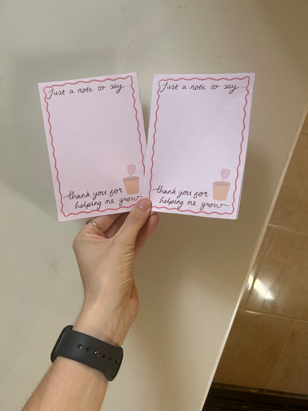 Just A Note to Say… Tear Off Notepads