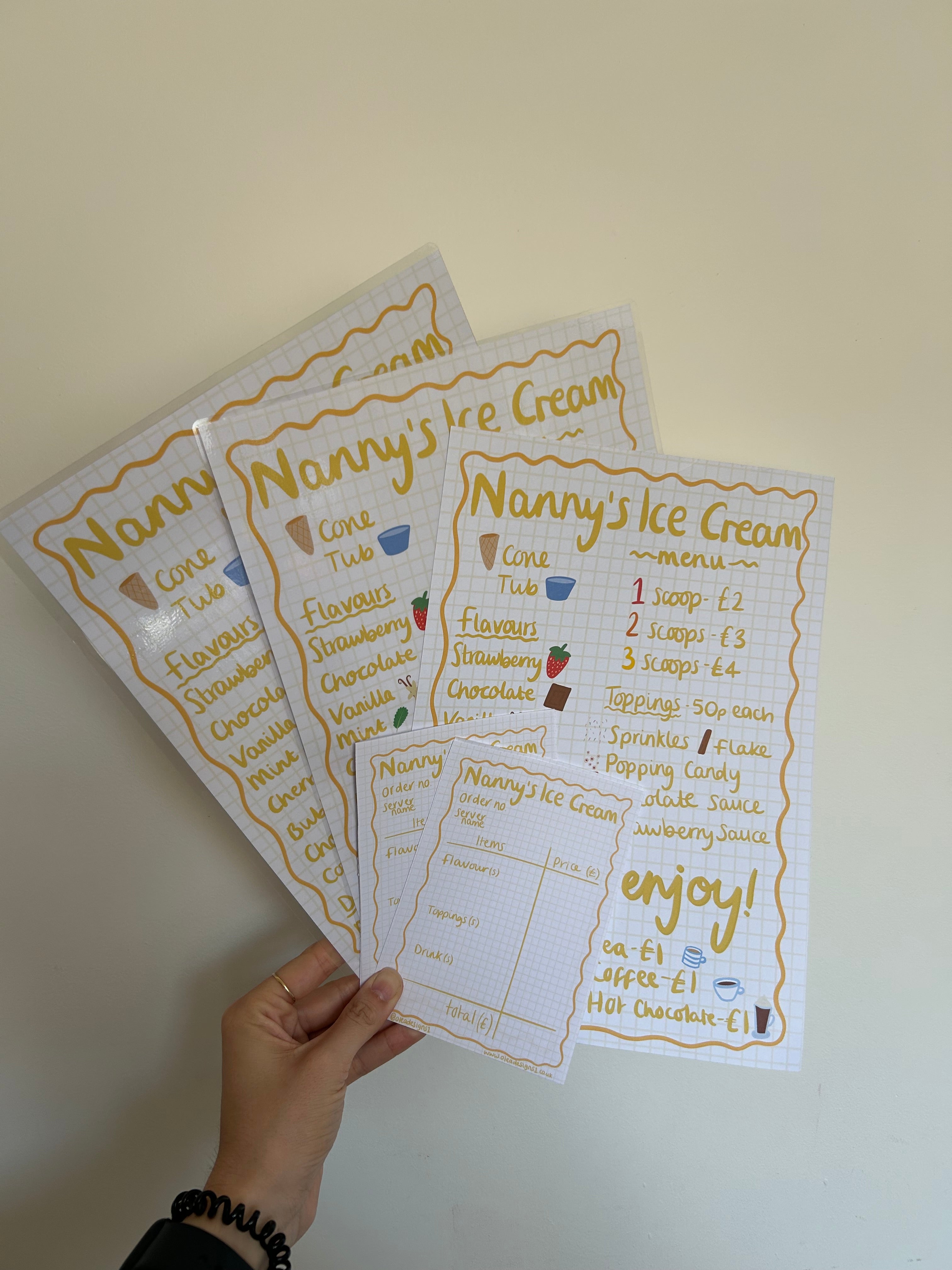 Personalised Play Ice Cream Shop Bundle