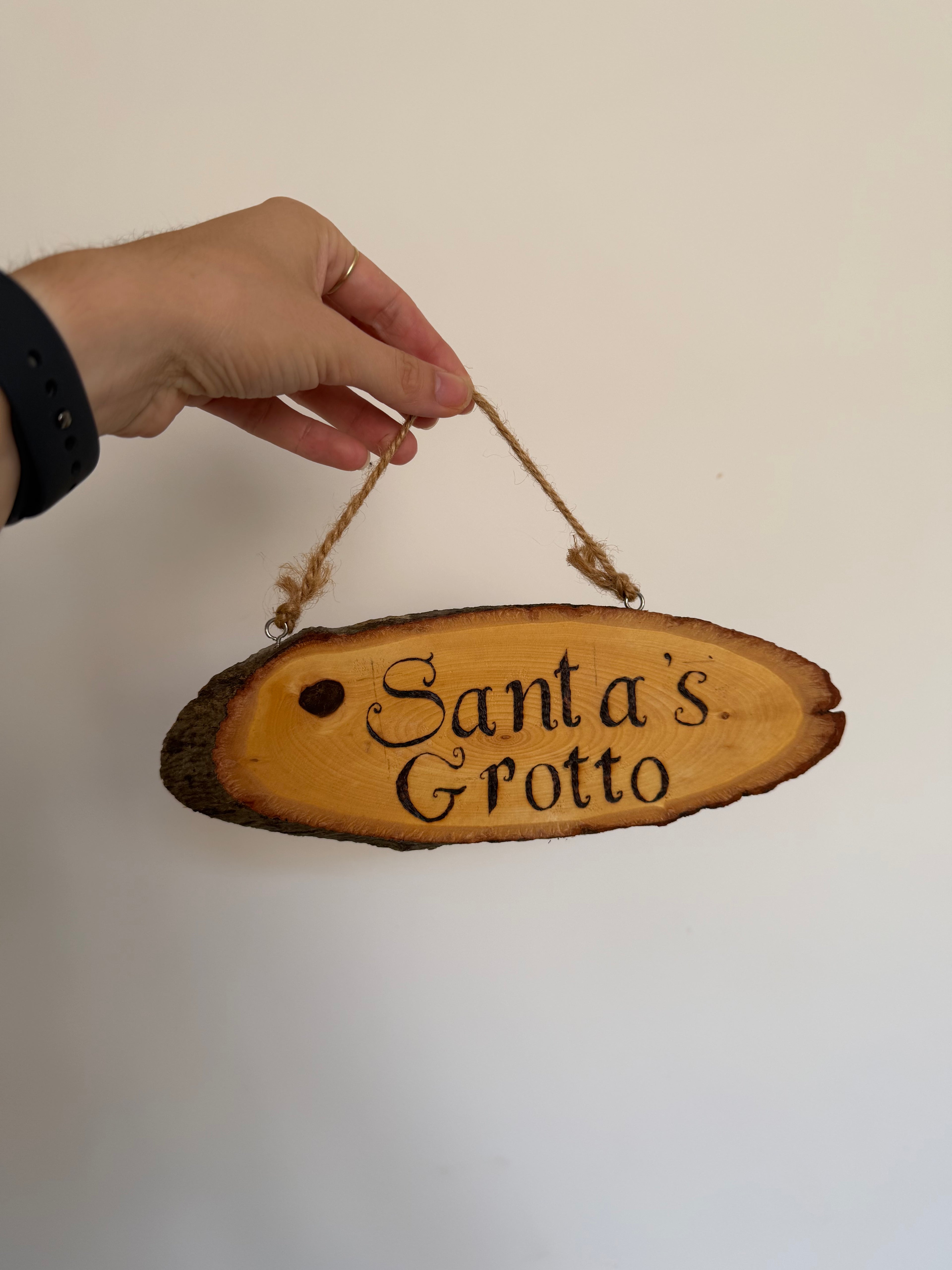 Wooden Christmas Seconds