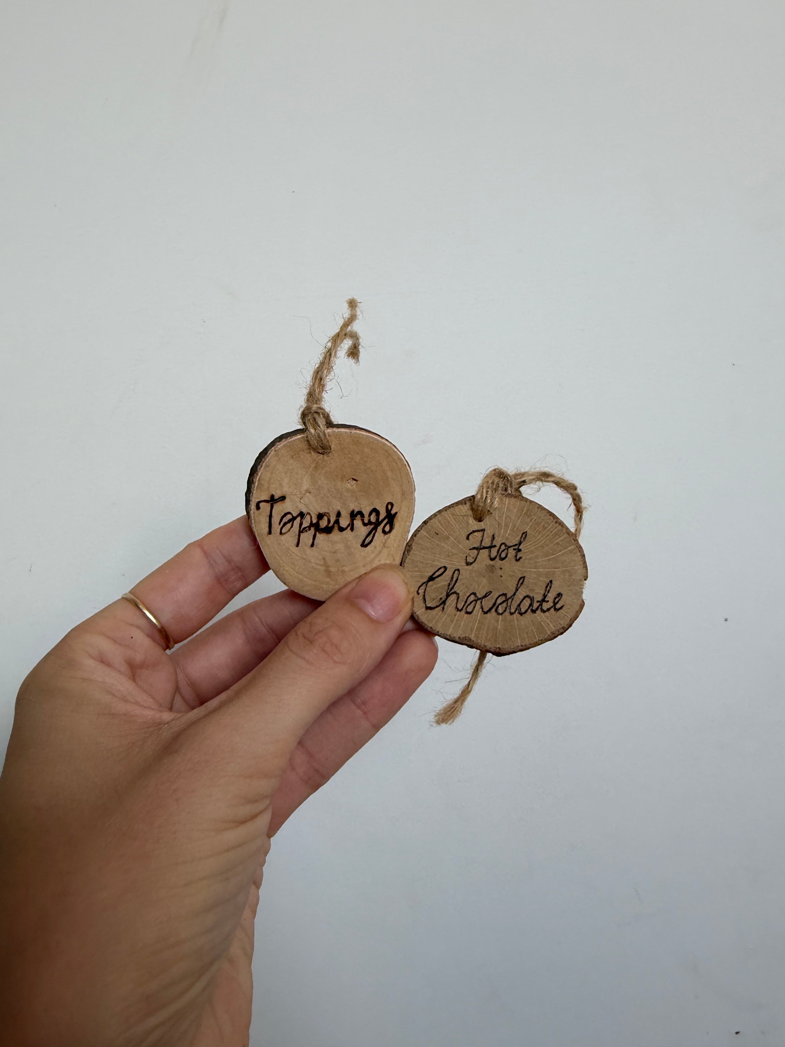 Wooden Christmas Seconds