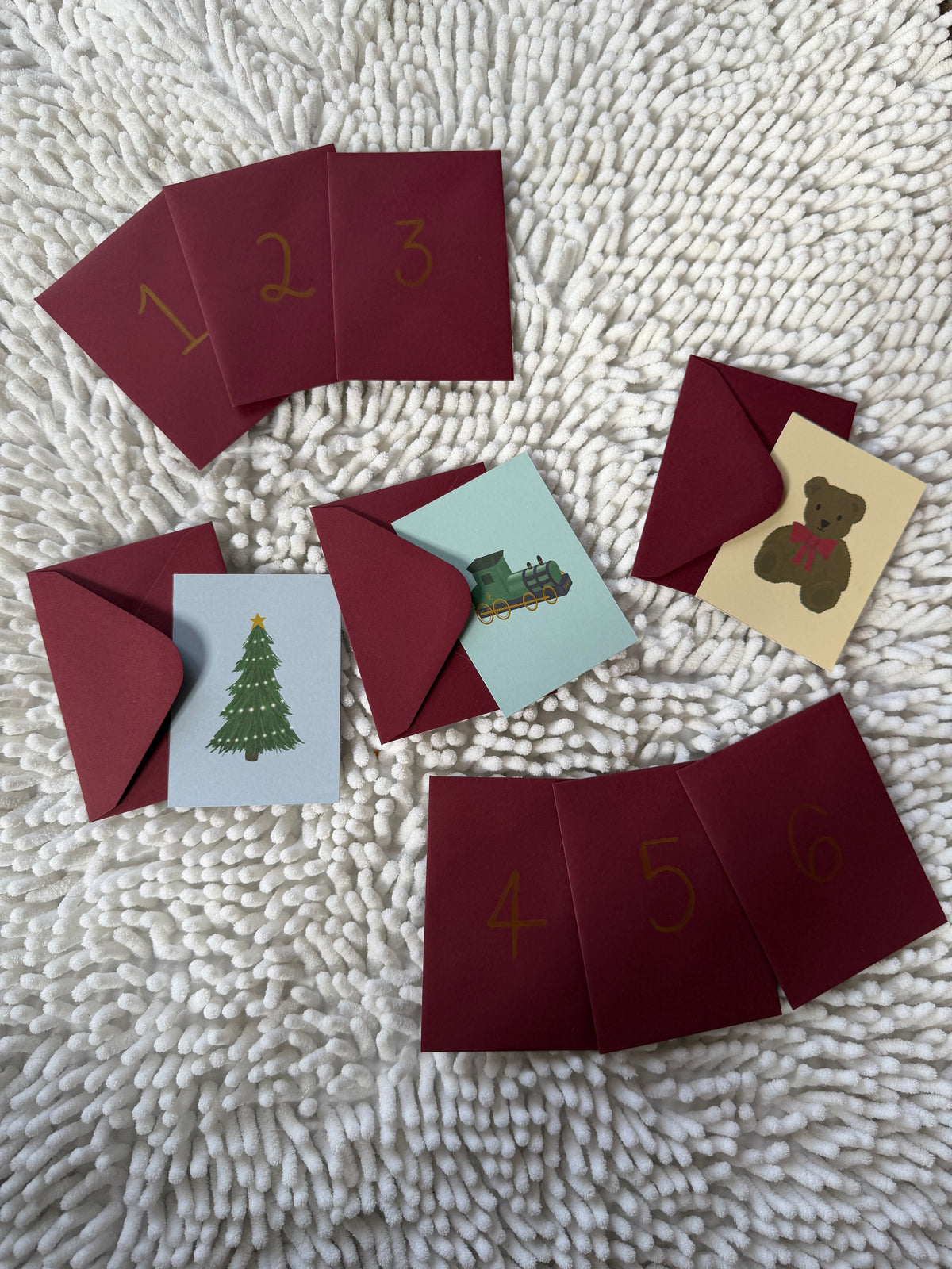 Christmas Countdown Advent Mini Prints