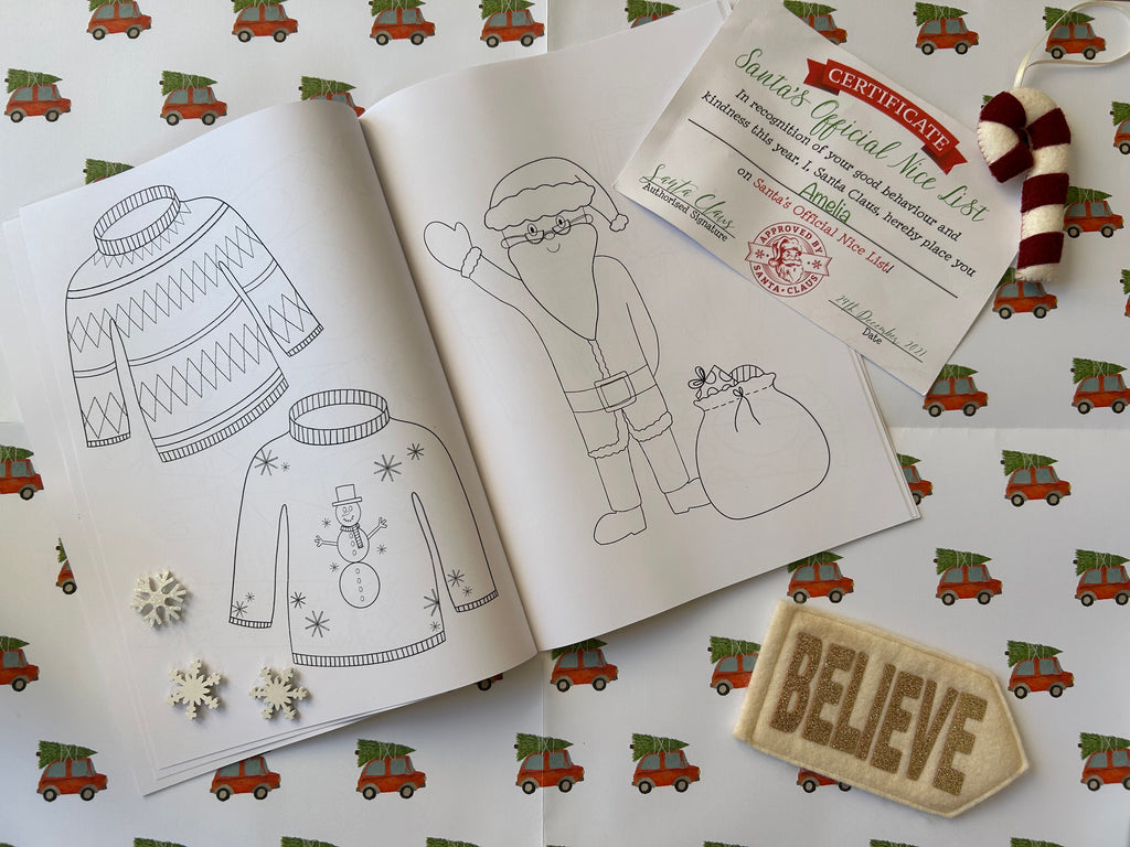 Christmas Colouring Book