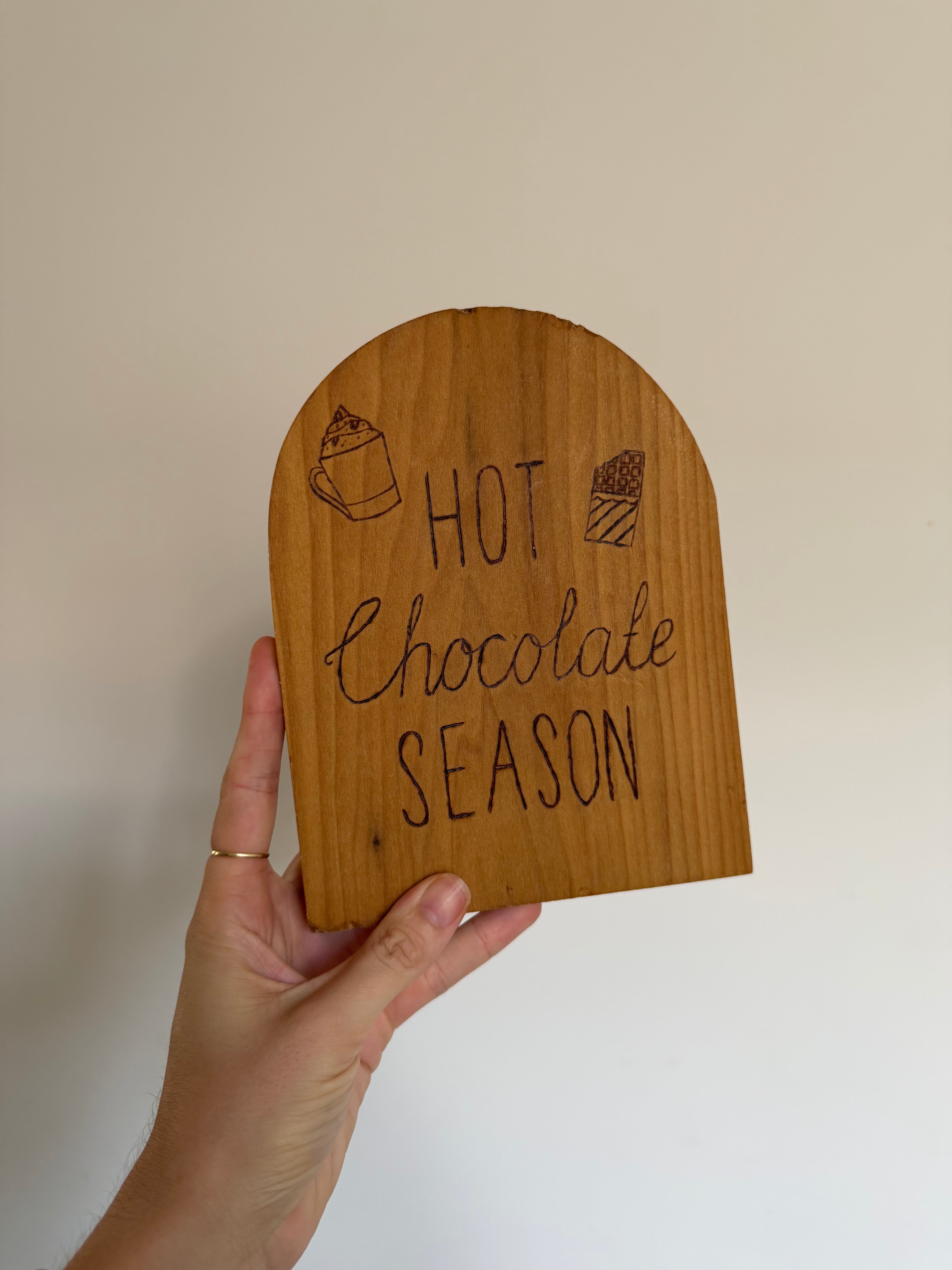 Wooden Christmas Seconds