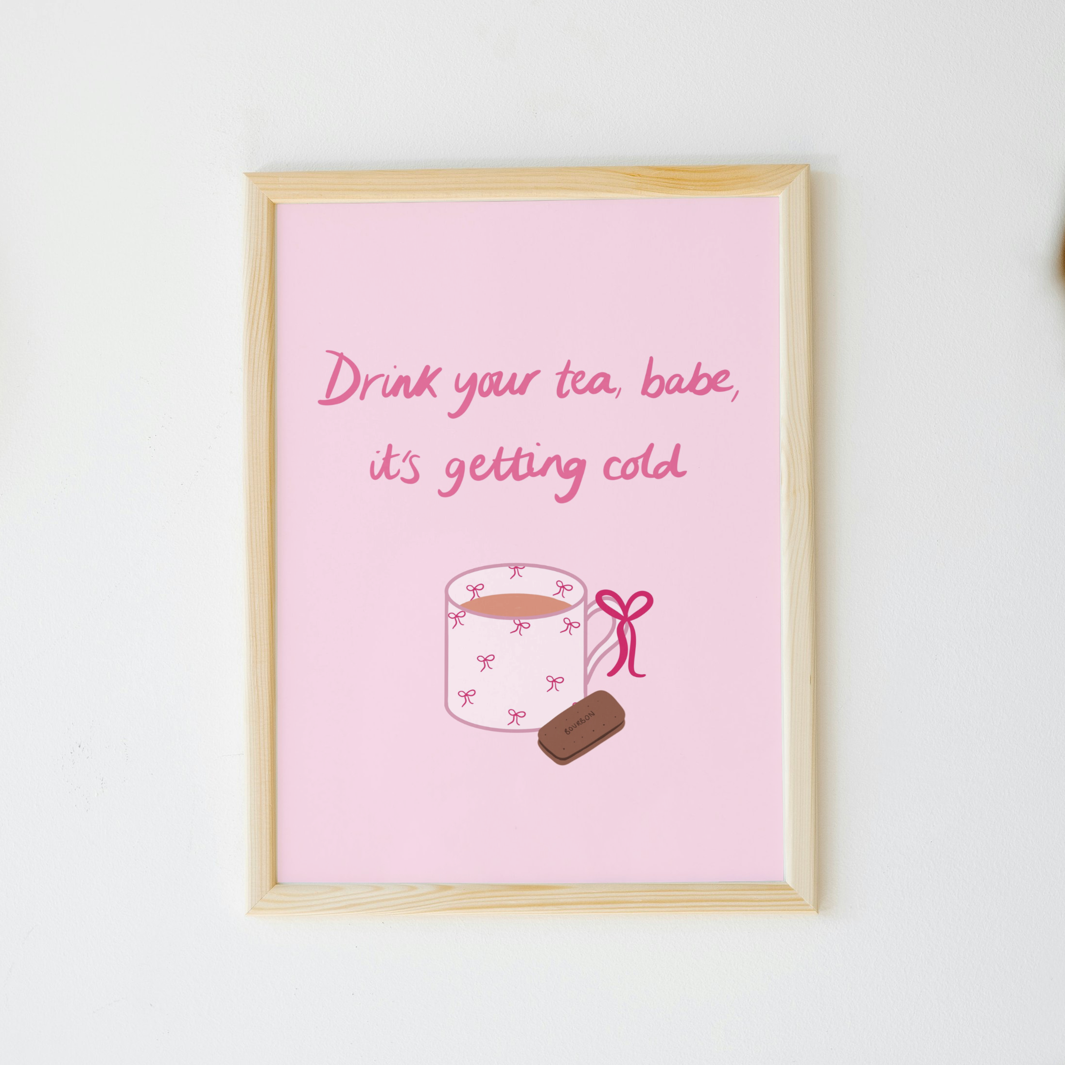 Drink Tea Reminder Print
