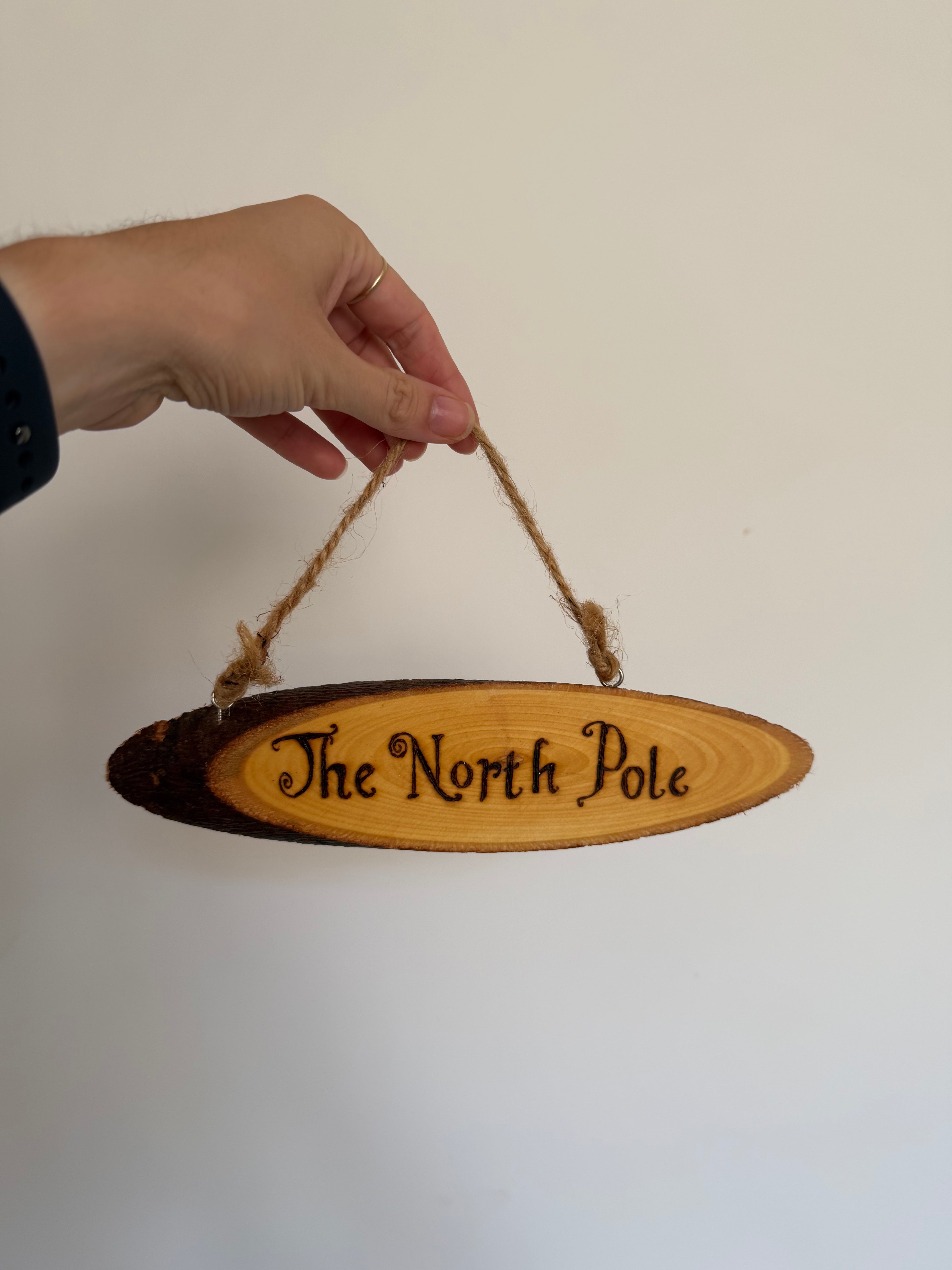 Wooden Christmas Seconds