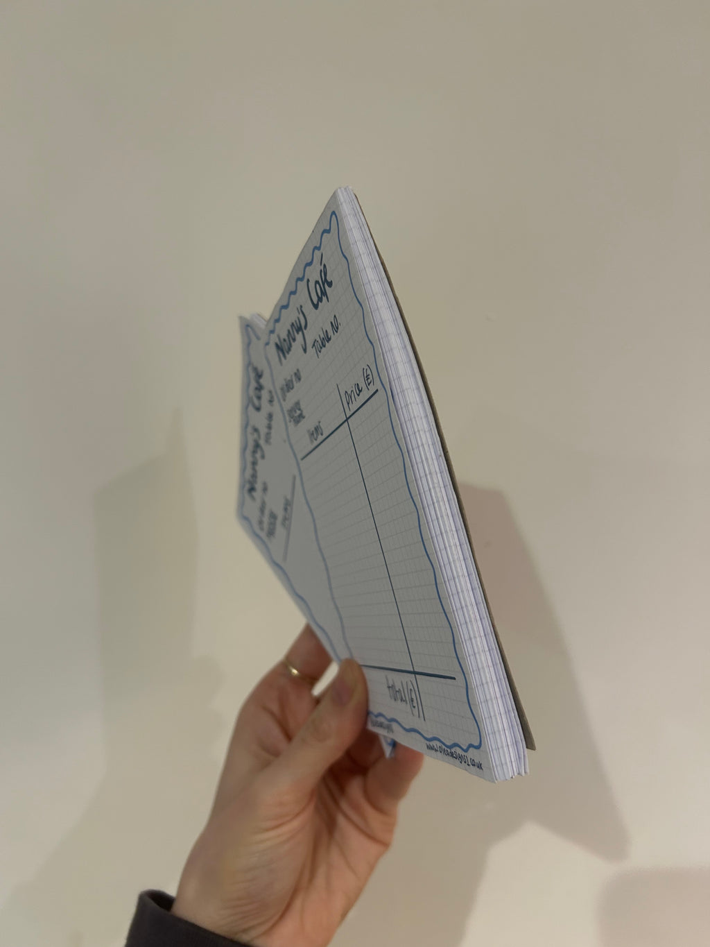 Personalised Play Restaurant Notepads