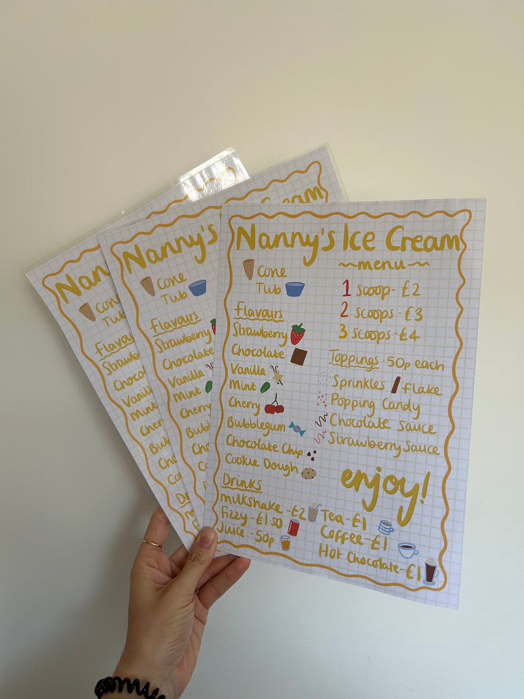 Personalised Play Ice Cream Shop Bundle