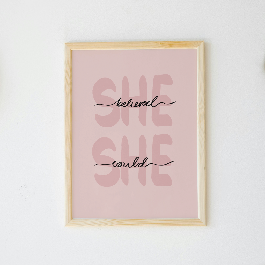 She Believed She Could Print