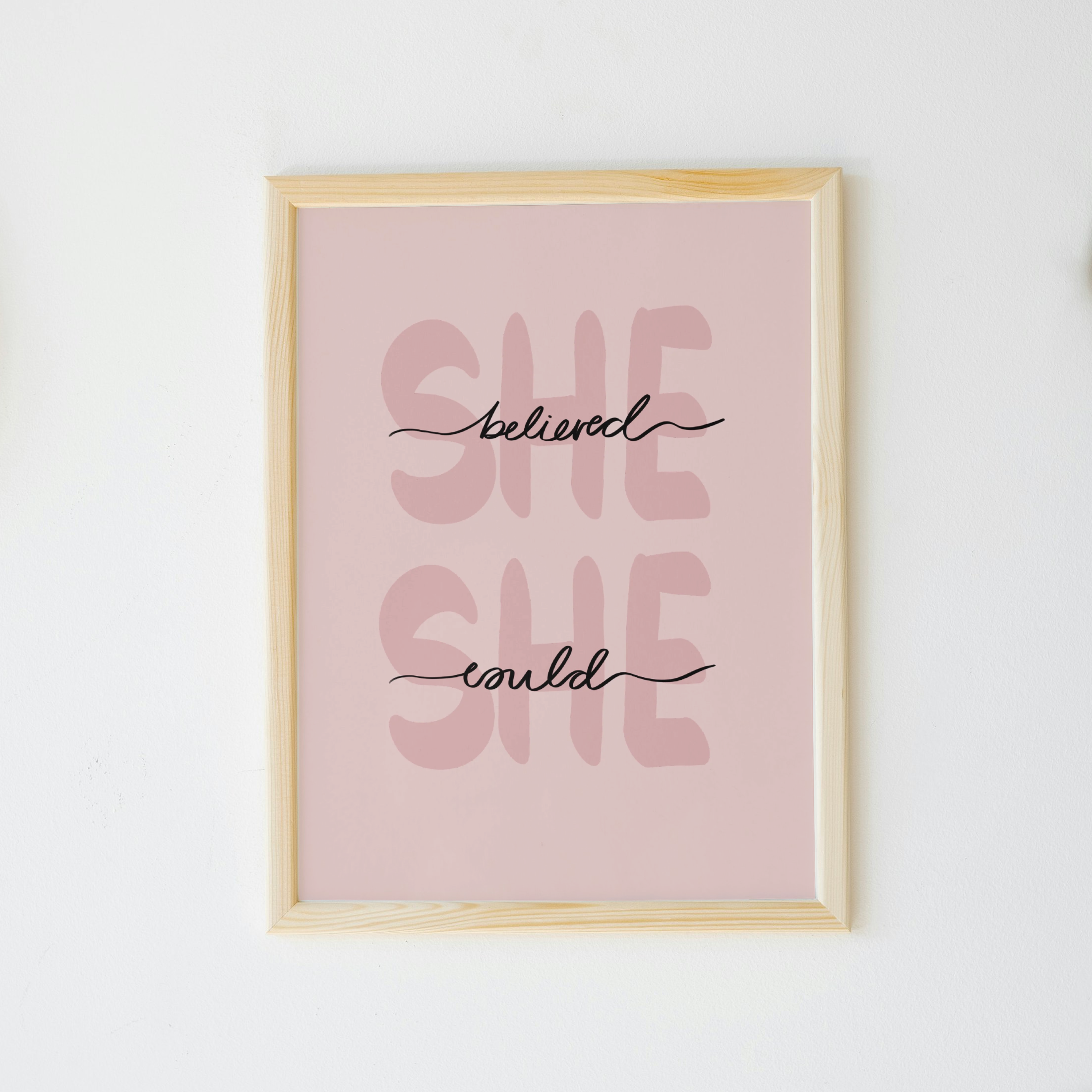 She Believed She Could Print
