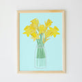 Spring Daffodil Bouquet Print