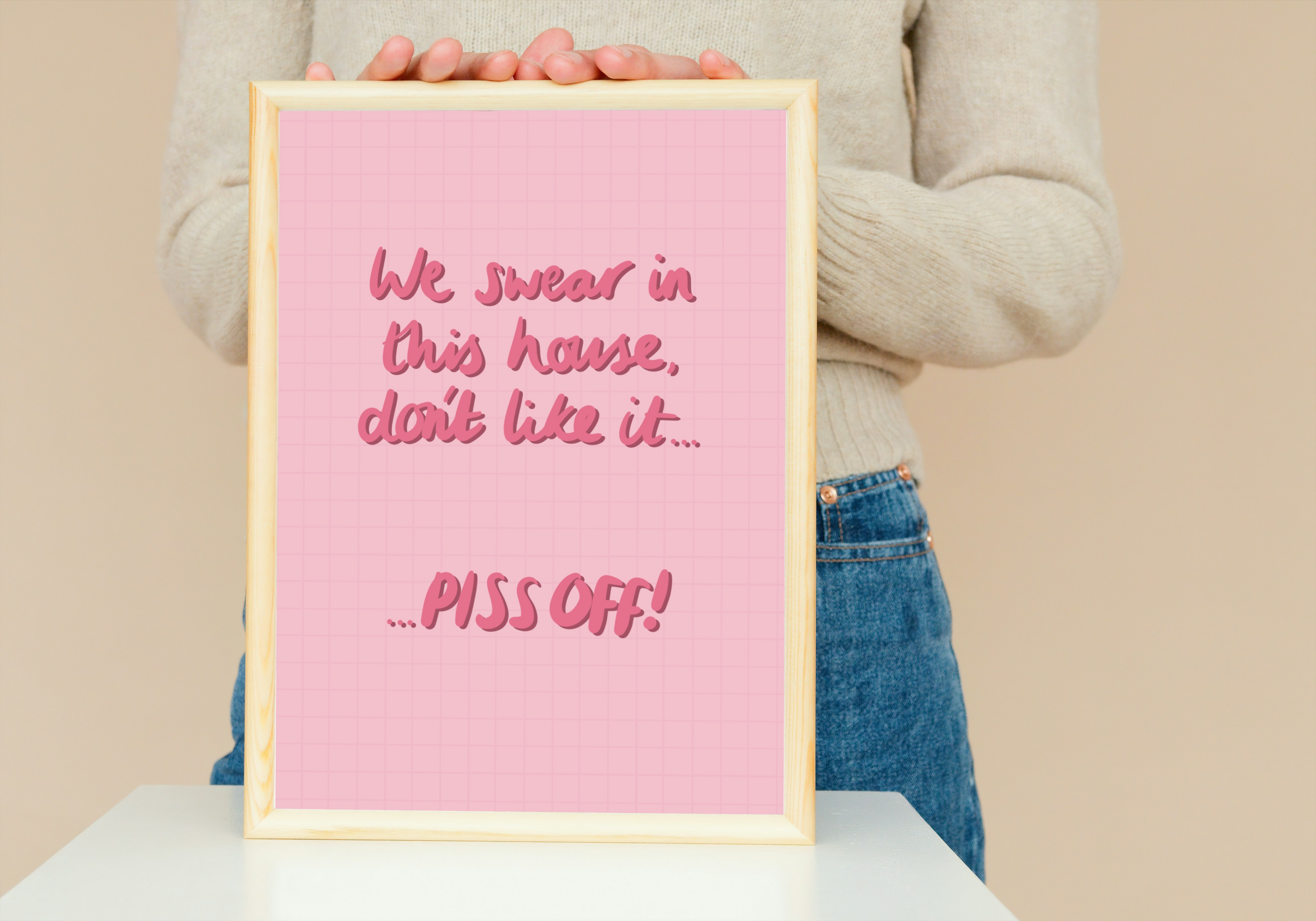 In This House We Swear… Print