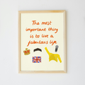 Freddie Mercury Quote Print