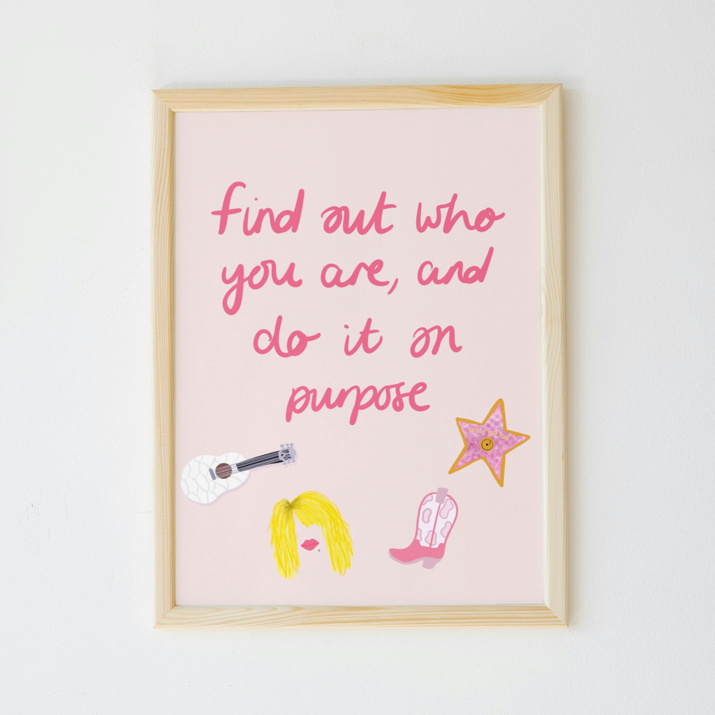 Dolly Parton Quote Print