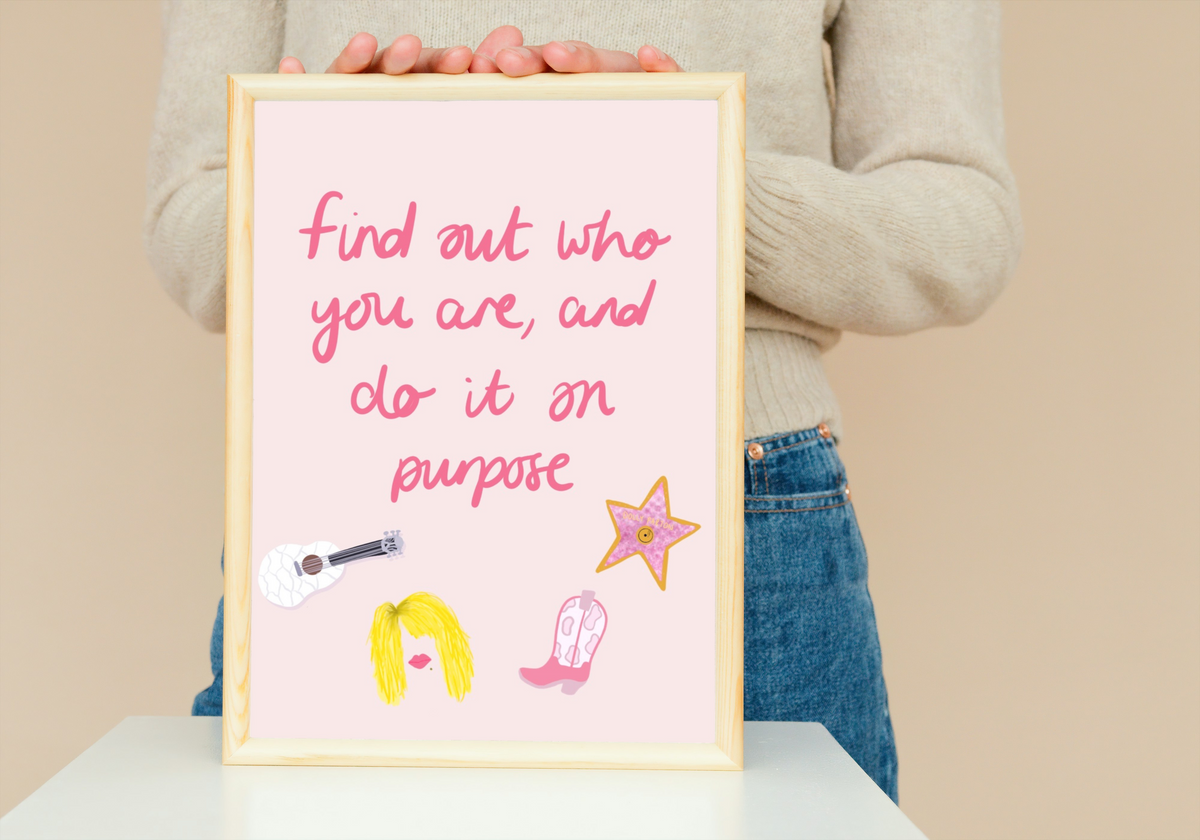 Dolly Parton Quote Print