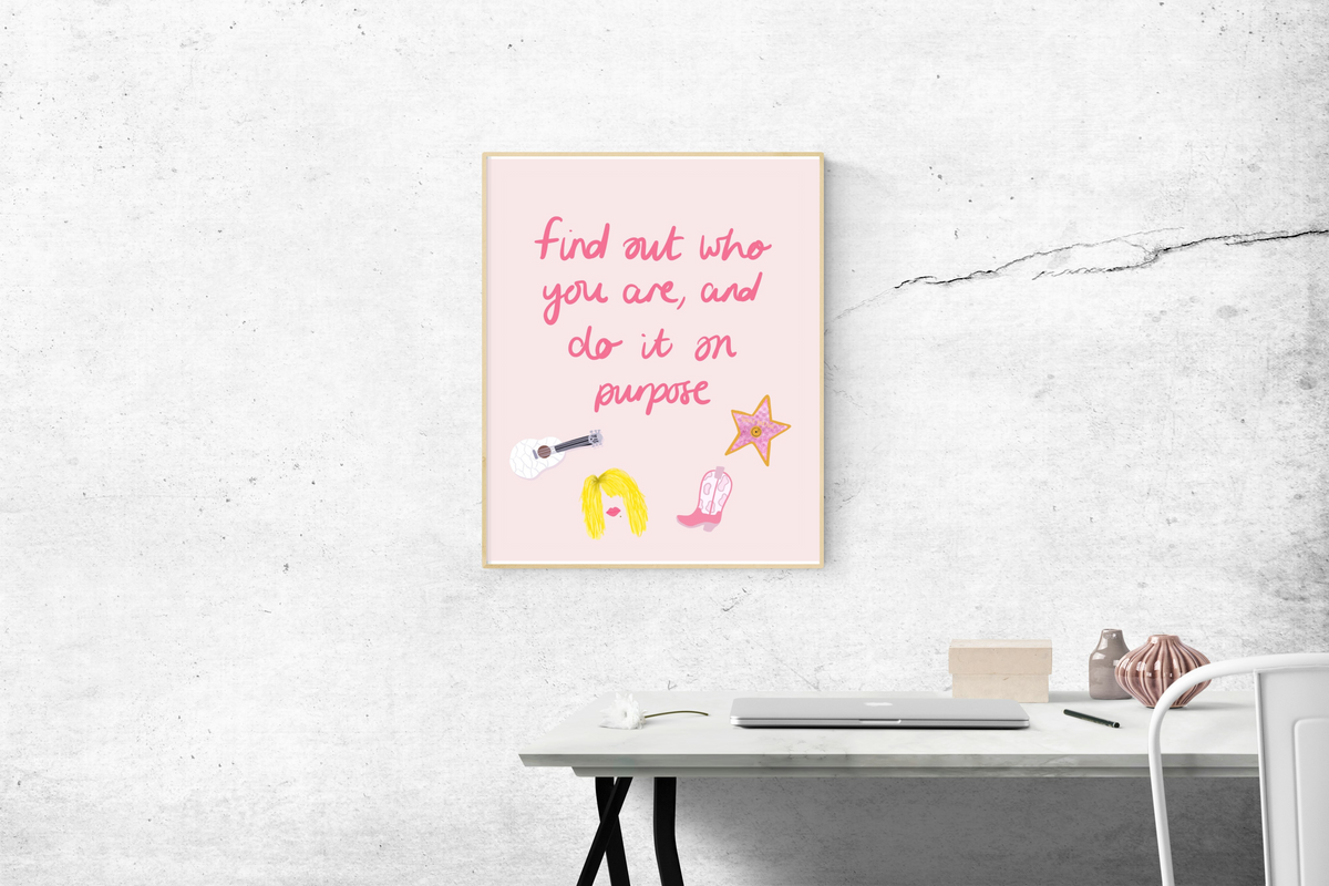 Dolly Parton Quote Print