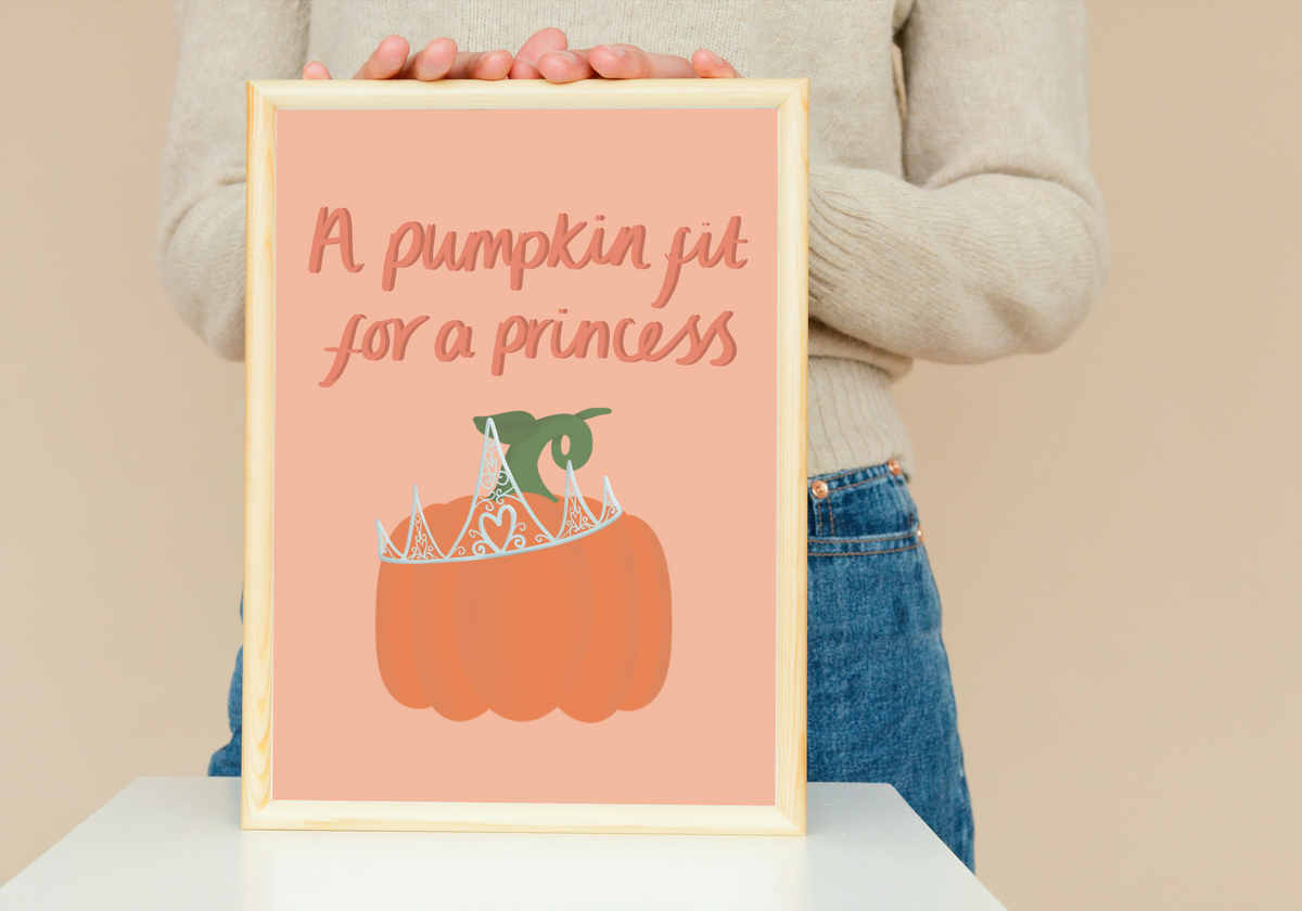 Pumpkin Princess Print