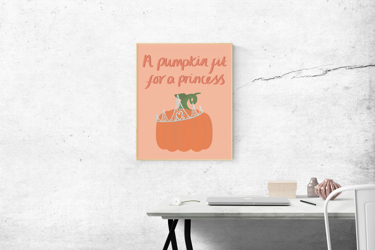 Pumpkin Princess Print