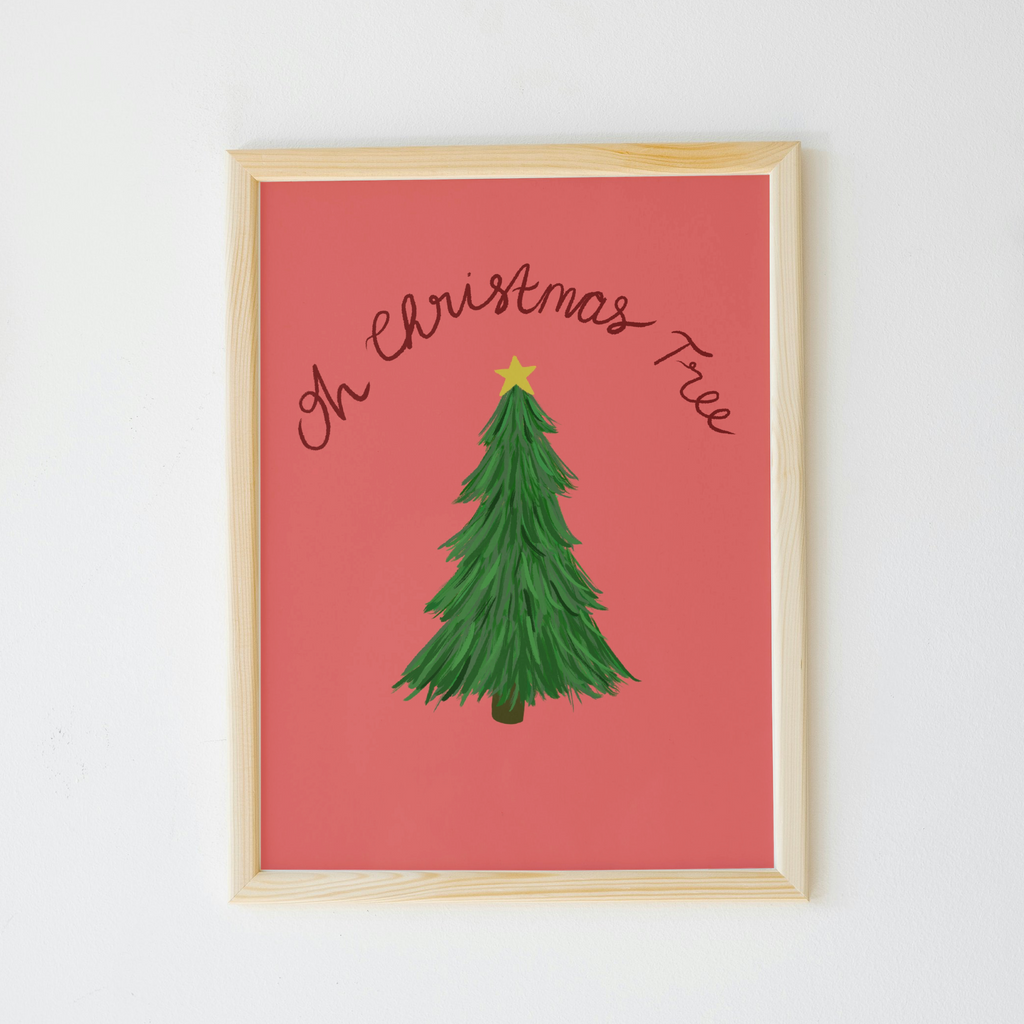 Oh Christmas Tree Print