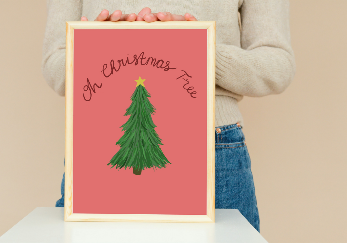 Oh Christmas Tree Print