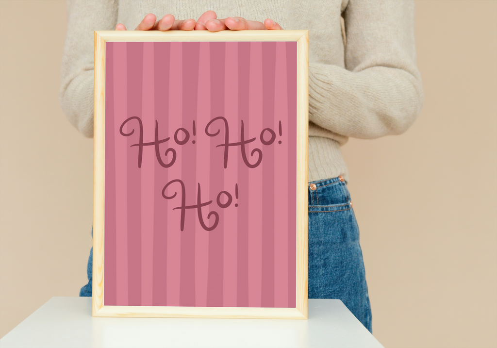 Ho! Ho! Ho! Print