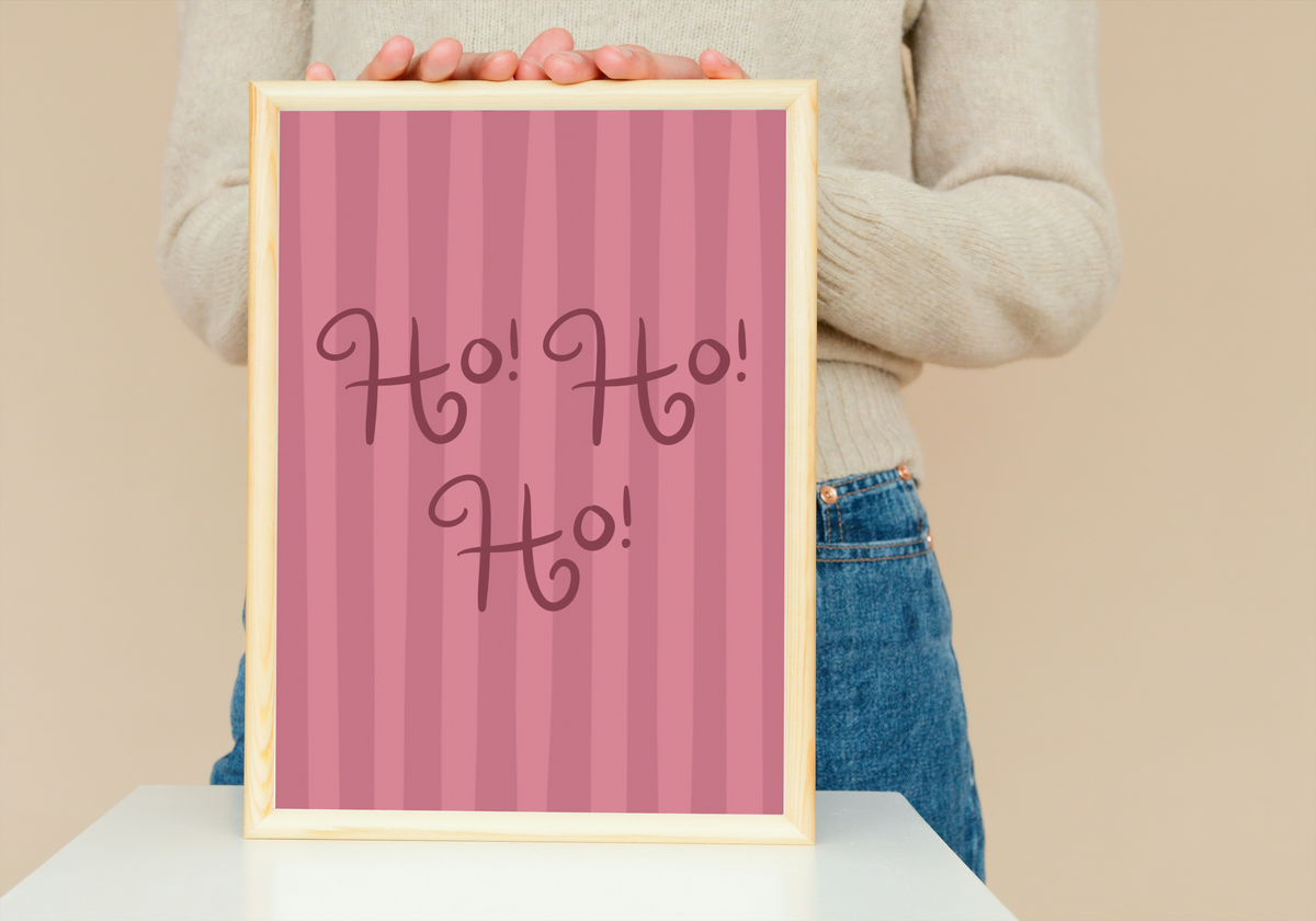 Ho! Ho! Ho! Print