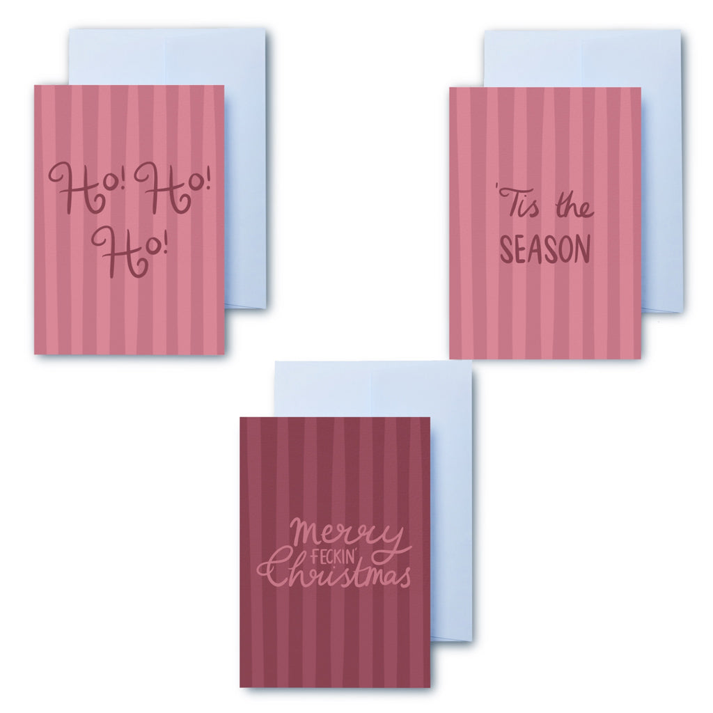 Greetings Cards Pink & Red