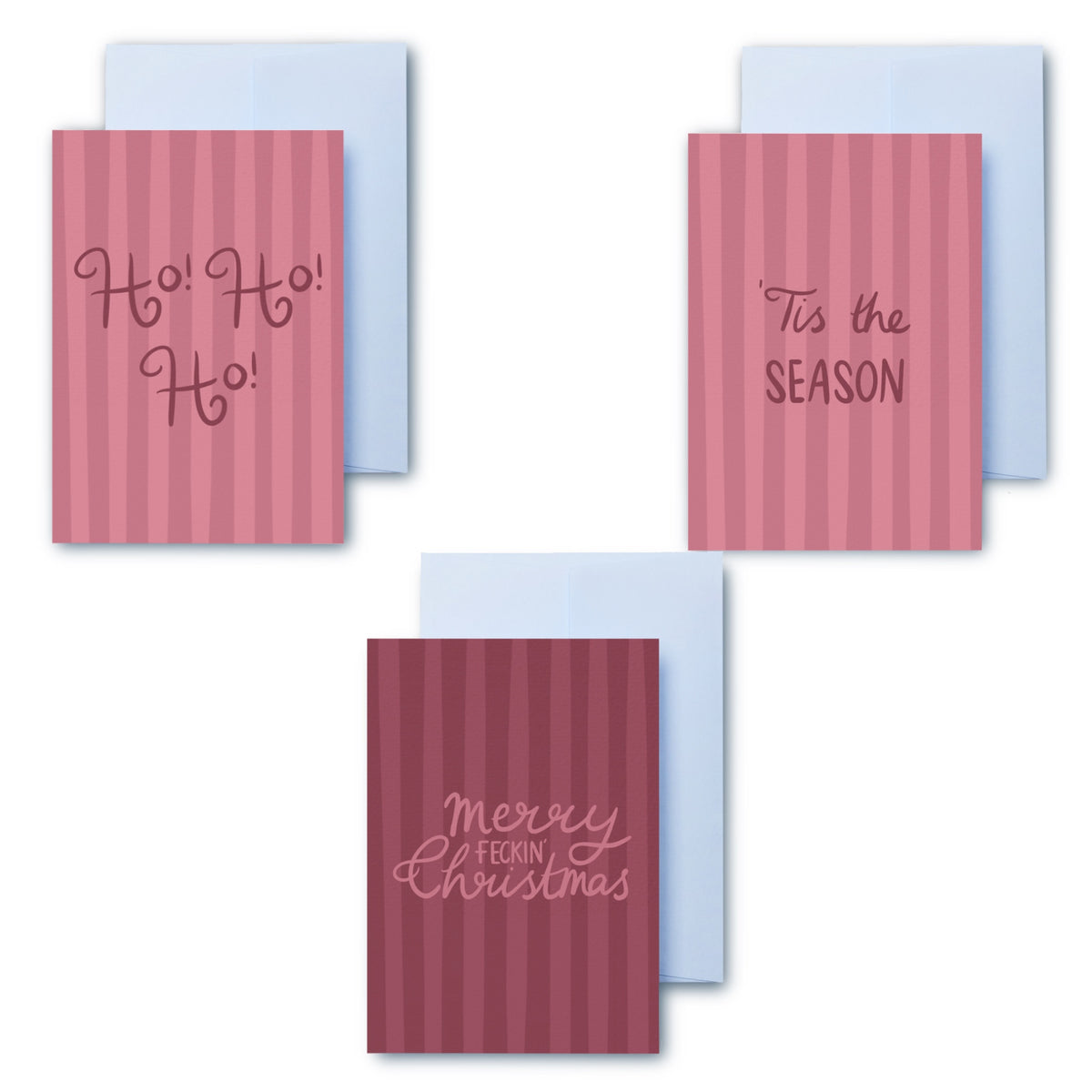 Greetings Cards Pink & Red