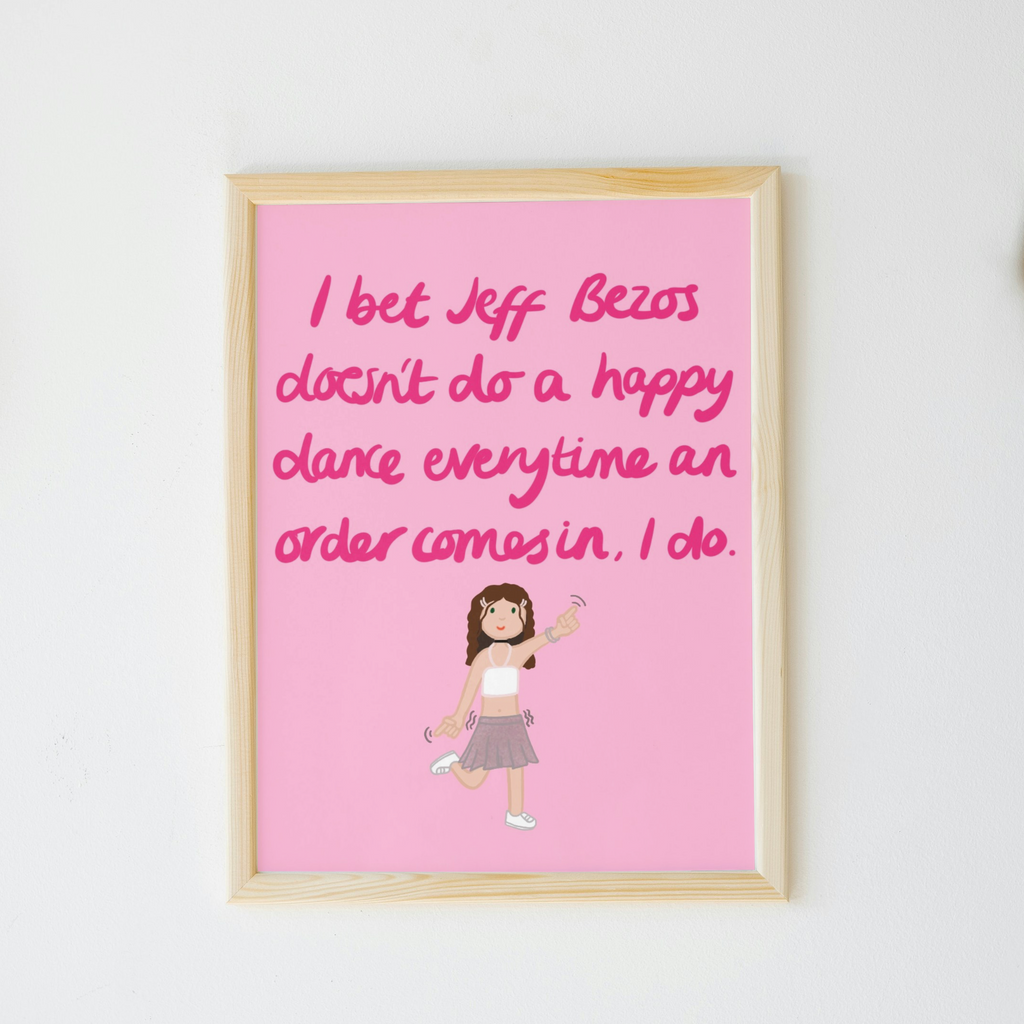 Small Business Happy Dance Print