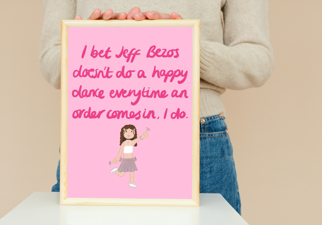 Small Business Happy Dance Print